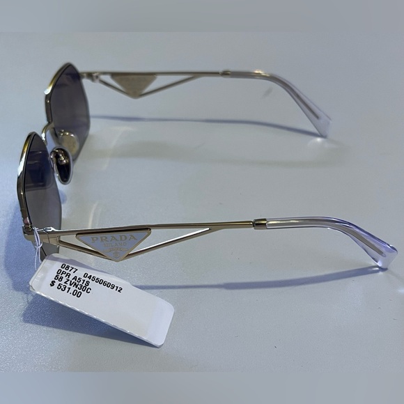 Prada Sunglasses with Prada triangle logo main image 6